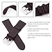 KADES Genuine Leather Retro Cowhide Band with quick release pin for Samsung Gear S3 Classic and Gear S3 Frontier Smart Watch (Large,Coffee)