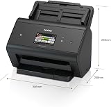 Brother ADS-3600W Wireless Document Scanner 50PPM USB 3.0 Network NFC A4 view 3