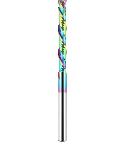 Broca Espiral Ascendente Yonico 5/32" Para CNC | Molino De Extremo | Vástago 1/4 - 31311-SC