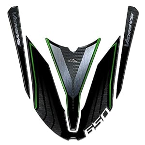 Resin Bike Motorfietssticker, compatibel met Kawasaki Versys 650 2017-2020, spatbordbescherming tegen stoten en krassen…