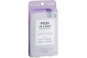 VOESH Pedi In A Box Deluxe 4 Step, Lavender Relieve