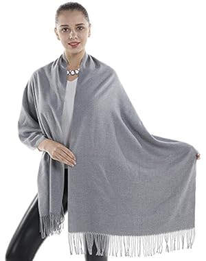 Cashmere Scarf Blanket Large Soft Pashmina Shawl Wrap For Men and Women