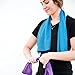 Cooling Towels 3 Pack - Lightweight Microfiber for Gym, Workout, Sport & Sweat - Quick Drying for Body, Neck & Face, Work, Travel, Camping, Swimming, Beach, Hot Weather, Men & Women