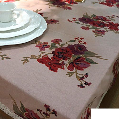 TRE China National cotton tablecloth fabric wind characteristics/ towel lace cover/ table cloth/ table cloth-E 40x60cm(16x24inch)