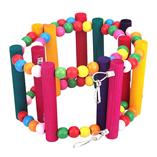 4 CocoGo+Flexible+Ladder+Colorful+Parrots