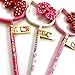 Sanrio Hello Kitty Ribbon Polka Dot Red Pink White 3PCS Pen Set