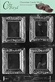 Cybrtrayd M110 Frame Chocolate Candy Mold with Exclusive Cybrtrayd Copyrighted Chocolate Molding Instructions