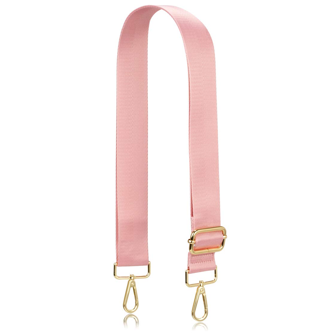 Photo 1 of Allzedream Wide Purse Strap Replacement Crossbody Shoulder Bag Adjustable (Pink)
