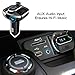 Bluetooth FM Transmitter,Acekool Wireless In-Car FM Transmitter Radio Adapter Car Kit With Dual-USB Car Charger Magnetic Mount For Car(Hands Free Calling USB Flash Driver Micro SD Card)