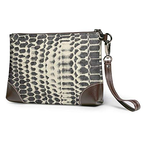 EDFG Patrón de piel de serpiente Carteras de cuero para mujer Carteras de teléfono de embrague Bolsos EDFG Patrón de piel de serpiente Carteras de cuero para mujer Carteras de teléfono de embrague Bolsos