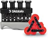 D'Addario Varigrip Finger Strengthener with Fiddilink Guitar Trainer