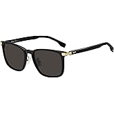 Hugo Boss BOSS 1406/F/SK Black Gold/Grey 57/20/145 men Sunglasses