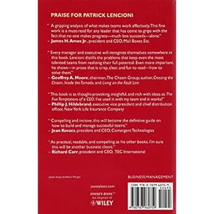 The Five Dysfunctions of a Team: A Leadership Fable
