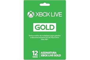 Xbox LIVE 12 Month Gold Membership Card