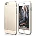 iPhone 6S Case, elago® [Outift Matrix][Champagne Gold] - [Premium Hybrid Construction][Brushed Aluminum][Spark Design Award] - for iPhone 6/6S
