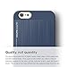 iPhone 6S Case, elago® [Outift Matrix][Jean Indigo] - [Premium Hybrid Construction][Brushed Aluminum][Spark Design Award] - for iPhone 6/6S