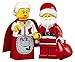 LEGO Holiday Creator Set of 2 Minifigures - Mrs. Claus and Santa with Red Sack (10245)
