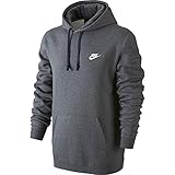 Nike Mens Sportswear Pull Over Club Hooded Sweatshirt