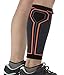 Calf Compression Sleeve by Kunto Fitness (Single Sleeve) - Improve Blood Circulation & Reduce Leg Swelling & Shin Splint - Superior Fit