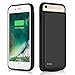 iPhone 6 Plus / 6S Plus /7 Plus/8 Plus Battery Case [7300mAh], Gixvdcu Rechargeable Extended Battery Portable Power Charger for iPhone 6+, 6S+,7+,8+ (5.5 Inch) Protective Charging Cover - Black
