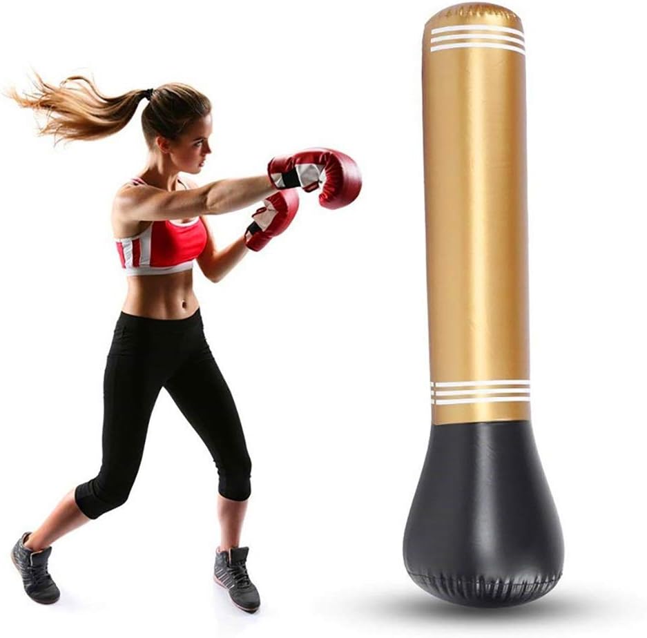 WLDD Boxing Equipment Kickboxing Bag,Boxing Bag for Kick Boxing Martial ATS for Teenagers Or Adults to Lose Weight,150cm / 59inch high