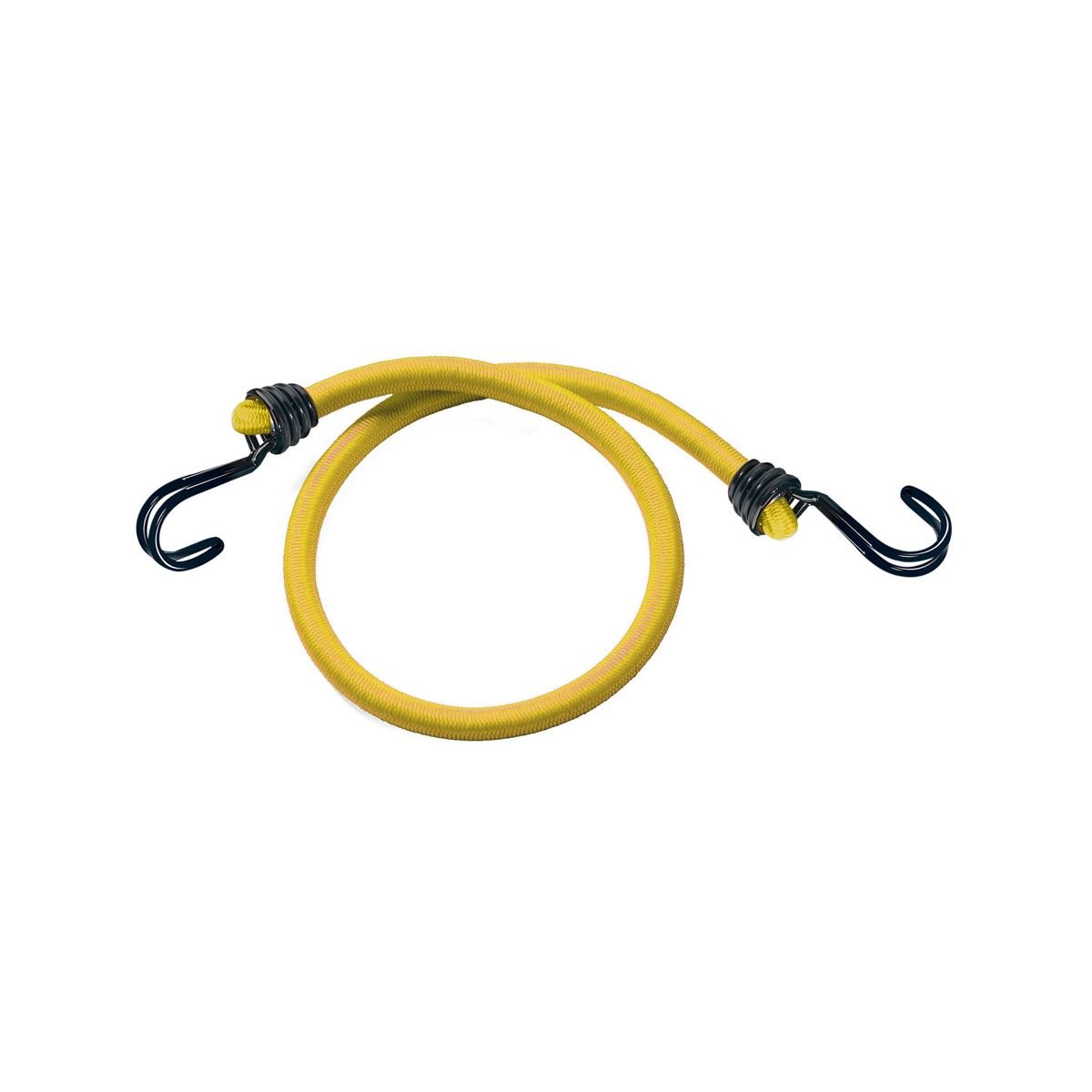 MASTER LOCK Bungees with Hooks [Set of 2 Bungee Cords] [100 cm Bungee] [Double Reverse Hook] 3022EURDAT - Ideal for Transporting, Packing and Securing Loads
