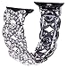VIQIV Bling Bands for Compatible with Apple Watch 42mm 44mm 45mm 46mm 49mm Ultra Iwatch Series 11 10 9 8 7 6 5 4 3 SE SE2, Diamond Rhinestone Stainless Steel Metal Bracelet Wristband Strap for Women Black