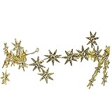 Wiipu Romantic Star Crystal Rhinestone Tiara Bridal Hair Accessories (A1717) (gold)