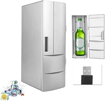 Amazon Com Mini Refrigerator Portable Compact Usb Mini Fridge Freezer Refrigerator Cooler And Warmer For Home Office Car Boat Keep Cool Beverage Cold Appliances