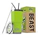 Beast 30 oz Tumbler Stainless Steel Vacuum Insulated Coffee Ice Cup Double Wall Travel Flask (Lemongrass Green)