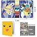 Totem World 6 Inspired Mini Binder Collectors Albums Compatible with Pokemon Cards - Top Load Pocket