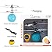 Slepwel UFO Flying Ball Magic led Light with Remote (Light-Blue)