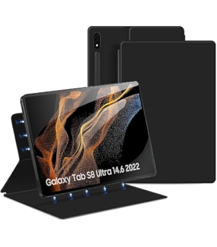 Amazon.com: Samsung Galaxy Tab S8 Ultra Case with Touch-Sensitive