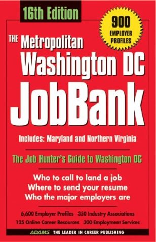 The Metropolitan Washington Dc Jobbank (Jobbank Series)