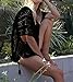 AUSELILY Women's Bathing Suit Cover up Beach Bikini Swimsuit Swimwear Crochet Dress
