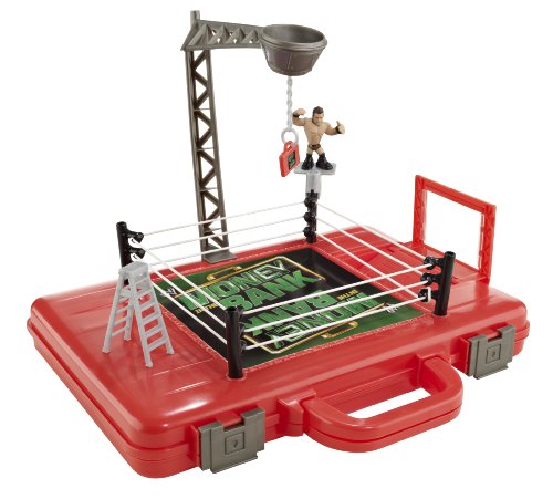 WWE Rumblers Money in the Bank Carrying Case and Playset