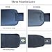 iDofit Waist Trimmer Belt, Sweat Wrap for Fat Burning, Sauna Belt Waist Trainer Stomach Shaper for Women & Men Black