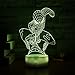 Spiderman Night Light for Kids Christmas Gift Led 3D Illusion Lamp Desk Unique Boys Toys Adult Home Decor Office Bedroom Room Red Web Shooter Party Decorations Nursery Lighting 7 Color Crackle Western