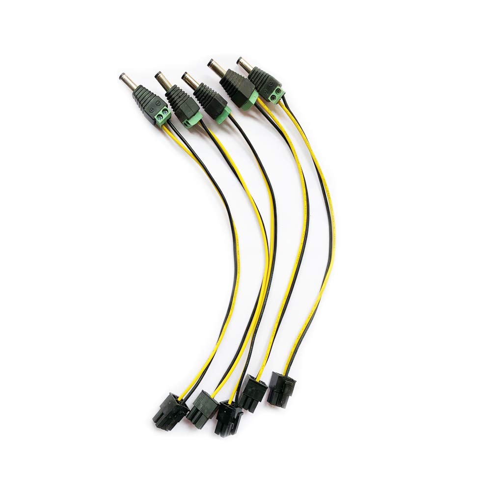Mua 12V Input ATX Power Supply Connectors Cable - 5.5mm x 2.5mm Plug DC ...