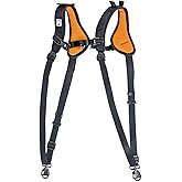 BLACKRAPID Double Slim-X Extra Comfort Abdominal Support, Black, One Size