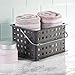 iDesign Spa BPA-Free Plastic Small Stackable Basket with Handle - 5.3