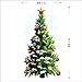 Brccee AC Merry Christmas Home Decor Vinyl Wall Sticker,Christmas Tree and Christmas Gifts Christmas Star Snowflakes Wall Decals