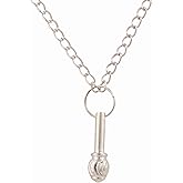 Rudra Empire Silver Hanuman Ji Gada Pendant for Men Women