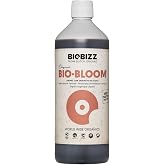 BioBizz Bio-Bloom Organic Liquid Bloom Fertiliser for Flowering Plants, 1L | Certified organic sugar beet feed that promotes flowering, fruiting and resin production. For soil, coco and hydroponics