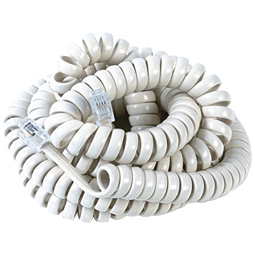 Southwestern Bell RCA TP282WR Handset Coil Cord (25ft), White