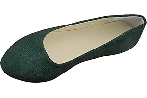 Women Velvet Flat Shoes Comfort Lightweight Slip on Ballet Flats Pointed Toe Dressy Loafers Business Work Walking Shoe