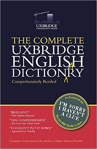 The Complete Uxbridge English Dictionary I M Sorry I Haven T A Clue Amazon Co Uk Garden Graeme Brooke Taylor Tim Cryer Barry Naismith Jon Books