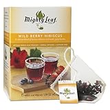 Mighty Leaf Tea 3 Piece Wild Berry Hibiscus, 0.23 Pound