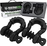 Rhino USA D Ring Shackle 41,850lb Break Strength