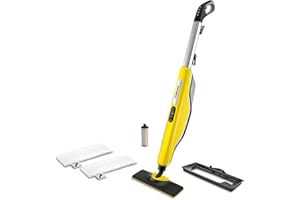 Kärcher - SC 3 EasyFix Steam Cleaner Steam Mop - Upright - For Hard Floors and Carpet - Rapid 30 Second Heat-Up